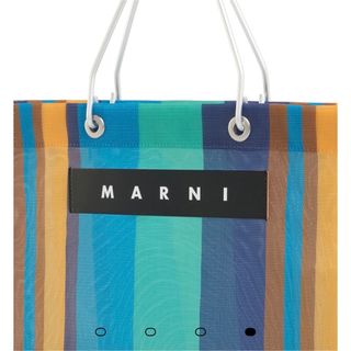 Marni - 【タグ付き・未使用】MARNI マルニ 新品 ストライプバッグ
