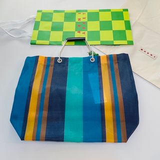 Marni - 【タグ付き・未使用】MARNI マルニ 新品 ストライプバッグ ...