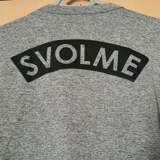 スボルメ(Svolme)のスボルメ 胸ポケット付きDRY Ｔシャツ Ｓ グレー used 美品(ウェア)