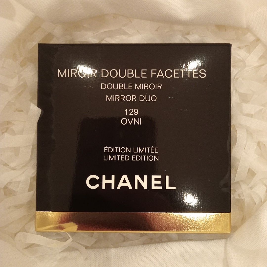 CHANEL(シャネル)のCHANEL ミロワール ドゥーブル ファセット 129 オヴニー レディースのファッション小物(ミラー)の商品写真