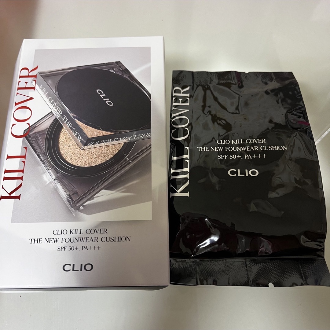 CLIO(クリオ)の3リネン　クリオ　キルカバー　クッションファンデーション　 コスメ/美容のベースメイク/化粧品(ファンデーション)の商品写真