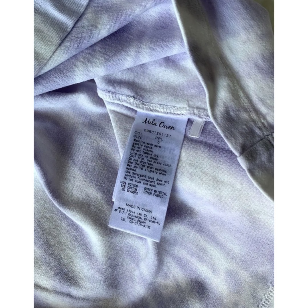 Mila Owen(ミラオーウェン)のミラオーウェン Tシャツ レディースのトップス(Tシャツ(半袖/袖なし))の商品写真