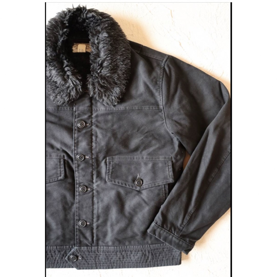 アウター 新品*RRL*リバーシブル ダブルアールエル f5xA3-m94293223174