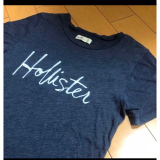 ホリスター(Hollister)のホリスターダークネイビーストレッチT(Tシャツ(半袖/袖なし))