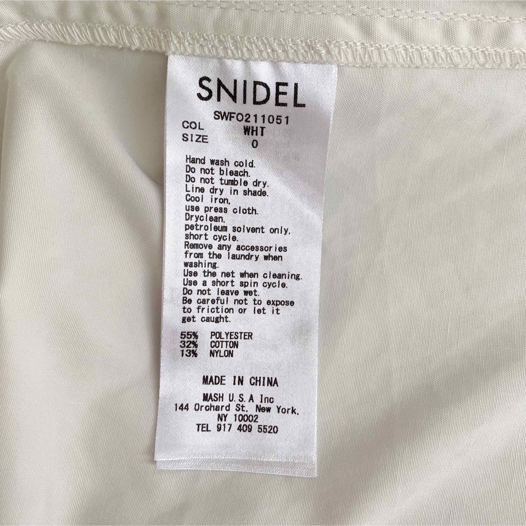 SNIDEL(スナイデル)のSNIDEL スナイデル　Sustainableワイドスリーブシャツワンピース レディースのワンピース(ロングワンピース/マキシワンピース)の商品写真