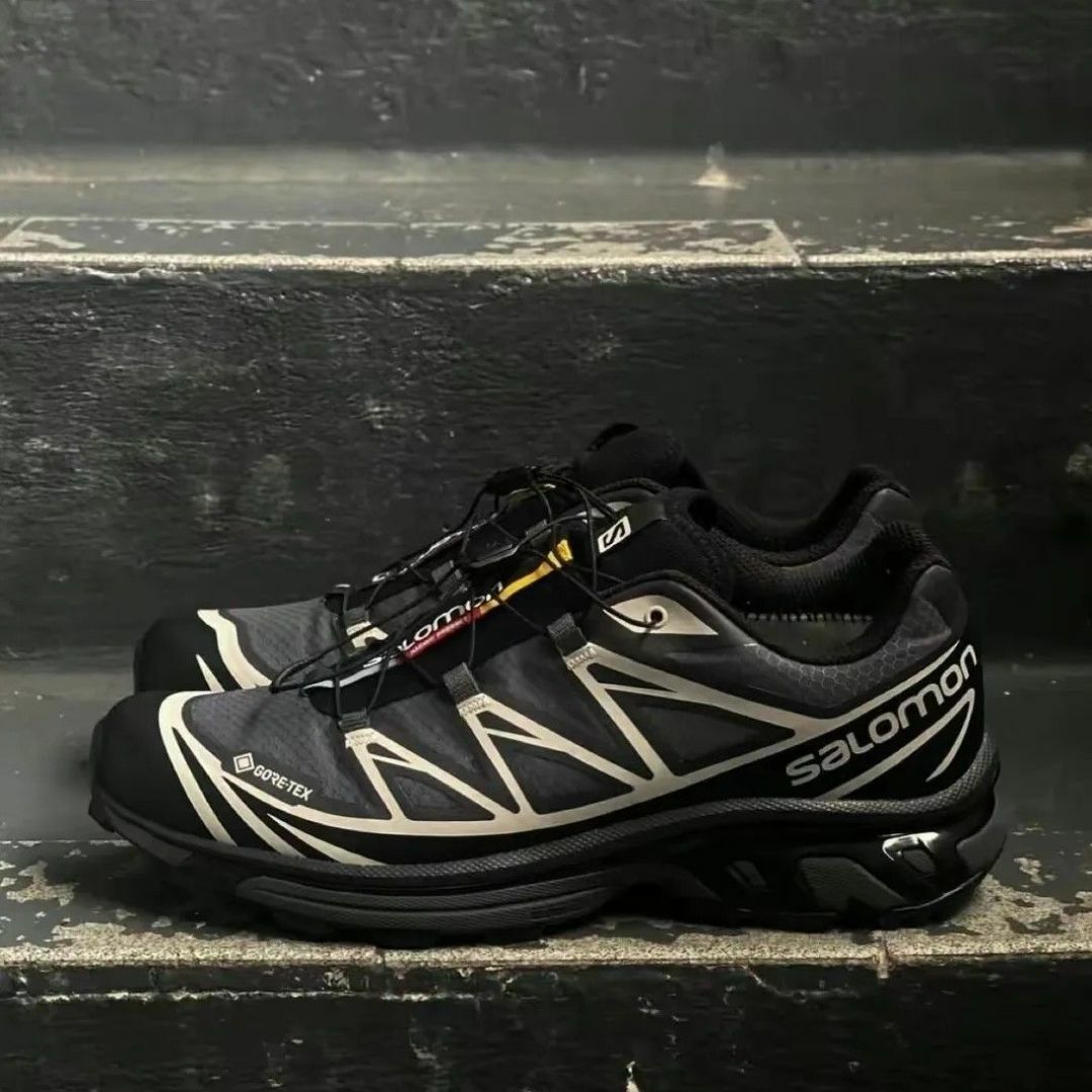 SALOMON(サロモン)のSALOMON XT-6 GTX ゴアテックス 23.5cm black メンズの靴/シューズ(スニーカー)の商品写真