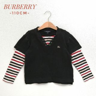 バーバリー(BURBERRY)の✨美品✨BURBERRY LONDON　長袖Tシャツ　トレーナー　110cm(Tシャツ/カットソー)