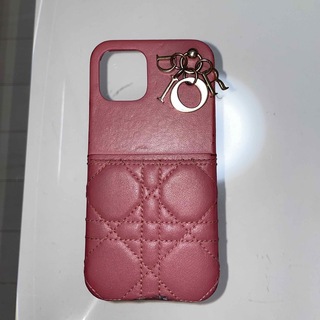 クリスチャンディオール(Christian Dior)のDior ラムスキン　スマホケース　iphone12pro(iPhoneケース)