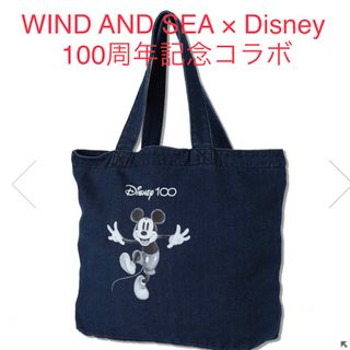 ウィンダンシー(WIND AND SEA)のWIND AND SEA  Disney コラボ ショルダーバッグ ダークブルー(ショルダーバッグ)