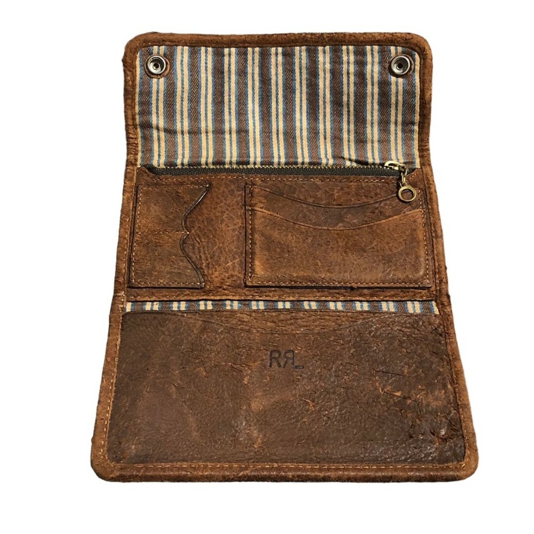 RRL INDIGO CHIMAYO RUG WALLET ダブルアールエル | www