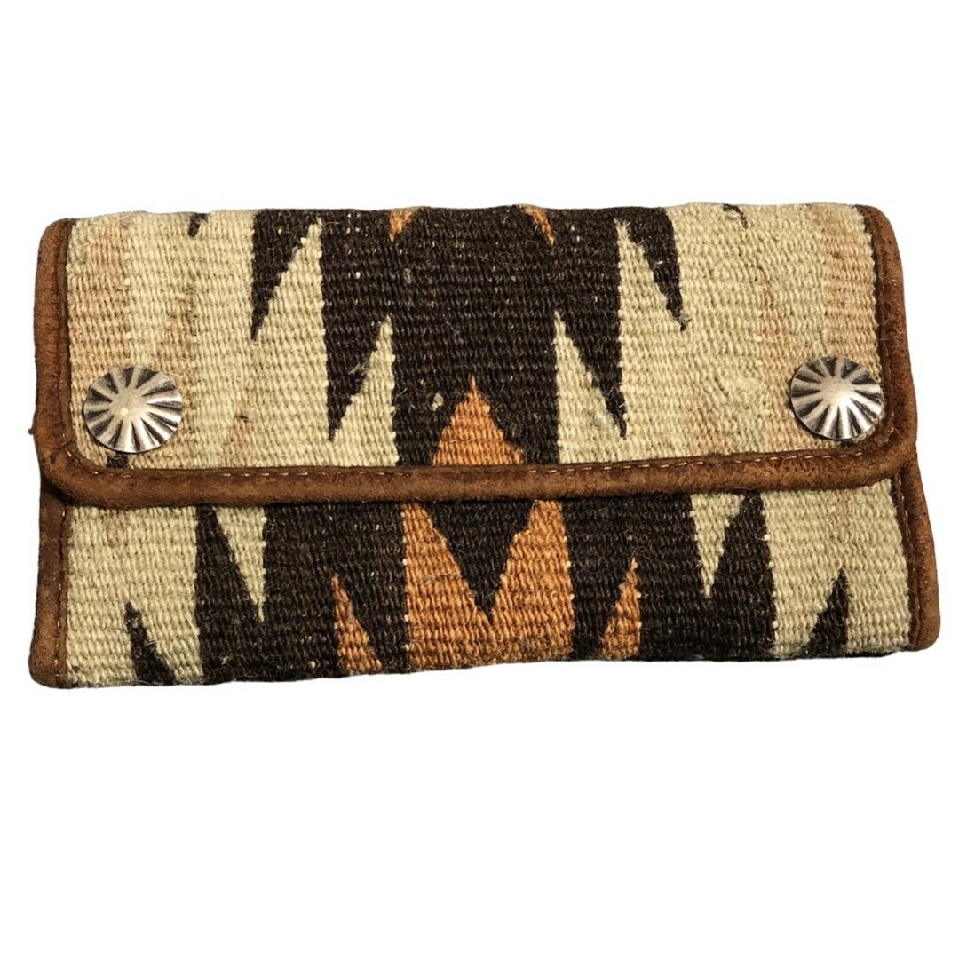 RRL INDIGO CHIMAYO RUG WALLET ダブルアールエル - 長財布