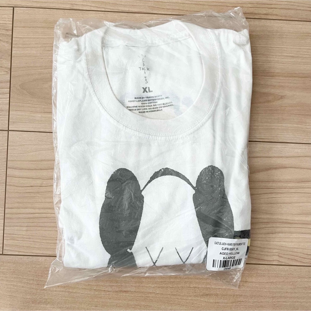 Travis Scott KAWS Fragment Tシャツ XL | フリマアプリ ラクマ