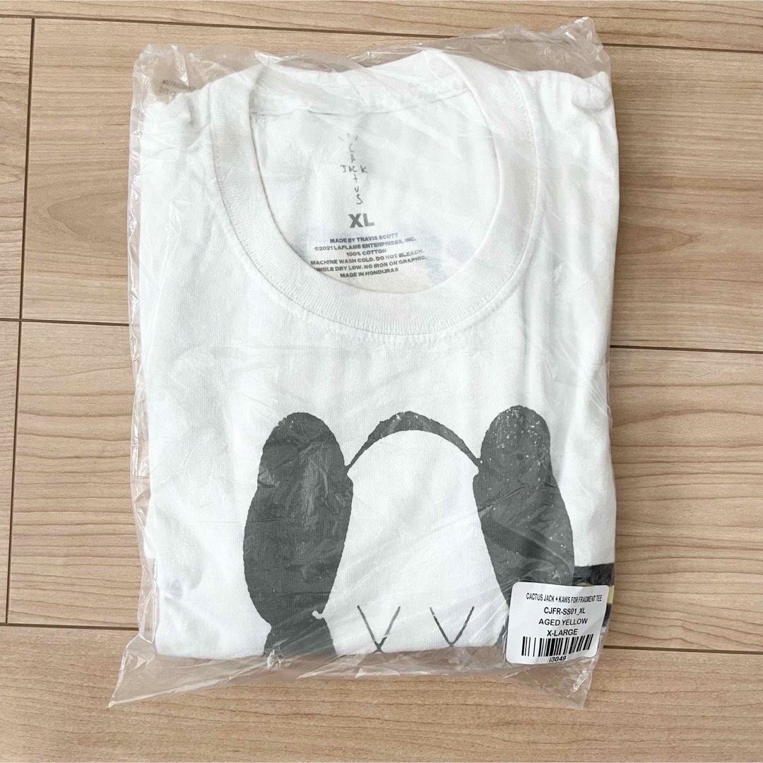 メンズTravis Scott KAWS Fragment Tシャツ XL