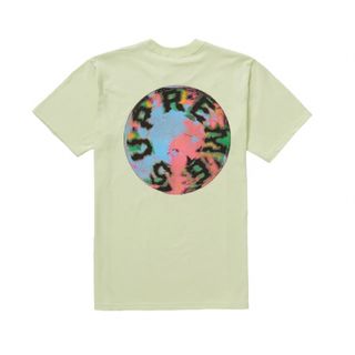 supreme marble tee L logo マーブル　tシャツ　白