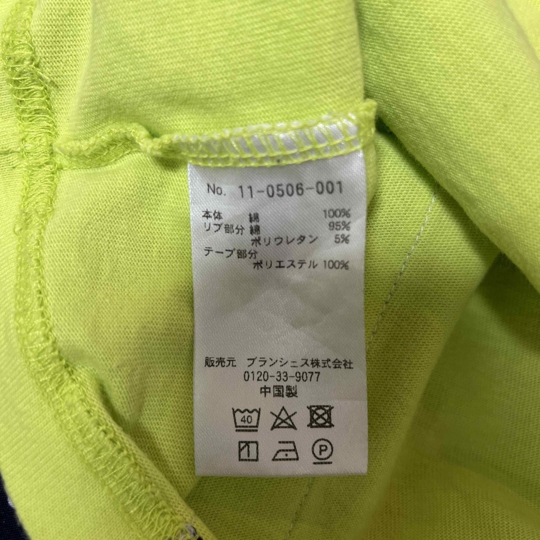 CONVERSE(コンバース)の【値下げ】コンバース 半袖tシャツ 半袖 110 蛍光 キッズ/ベビー/マタニティのキッズ服男の子用(90cm~)(Tシャツ/カットソー)の商品写真