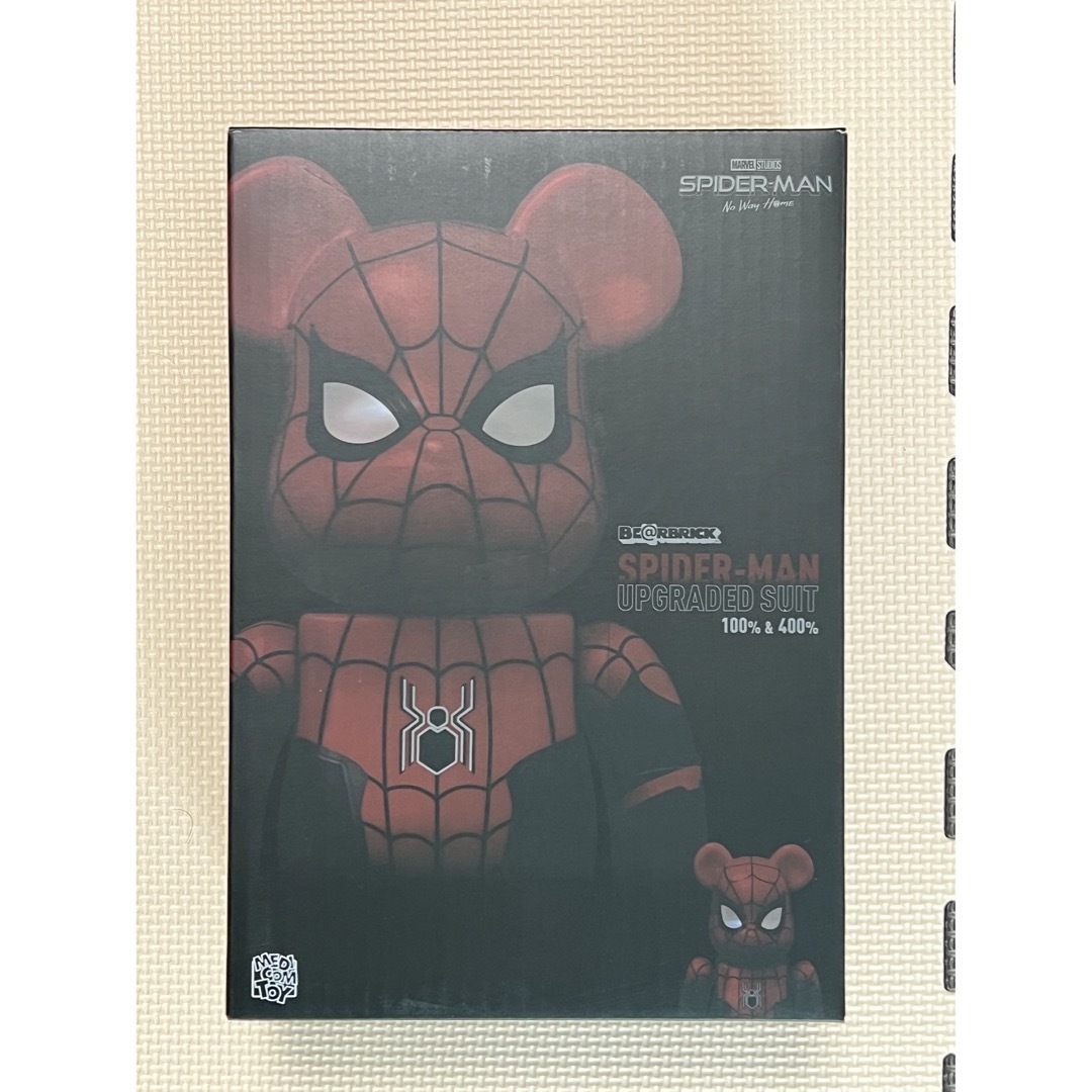 BE@RBRICK SPIDER-MAN UPGRADED SUIT 400%