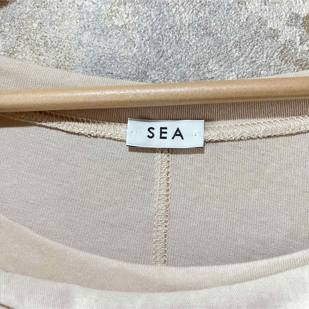 SEA(シー)のSEA シー ロングワンピース ロングカットソー ロンT レディースのワンピース(ロングワンピース/マキシワンピース)の商品写真