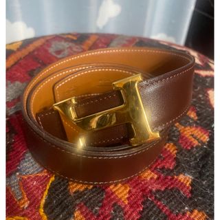 エルメス(Hermes)のHERMESレザーベルト(ベルト)