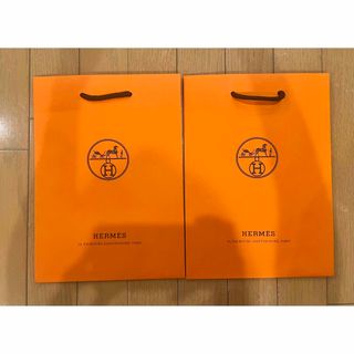 エルメス(Hermes)のHERMES 紙袋 美品2個セット(ショップ袋)