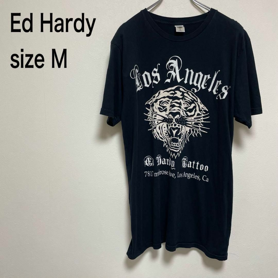 【Ed Hardy】エドハーディ Tシャツ Mサイズ お洒落