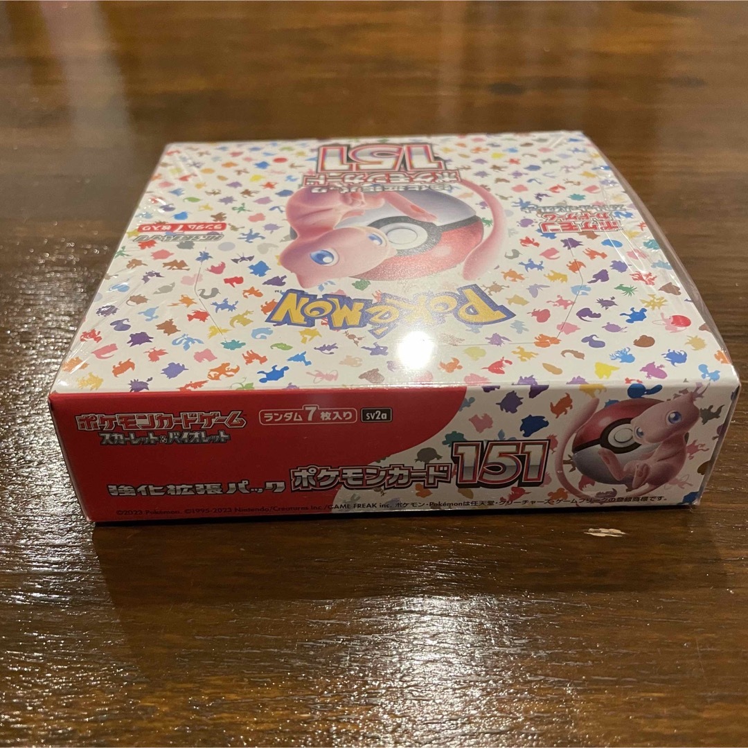 ポケモン - 強化拡張パック ポケモンカード 151 BOX シュリンク付 一部