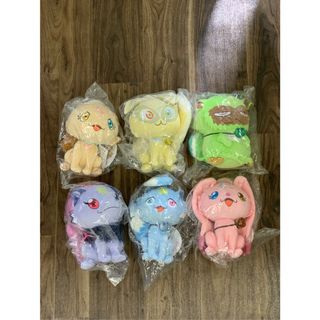 ■未使用 6HP 6 Hearts Princess シックスハートプリンセス 村上隆 Plush Mini 仁 義 礼 智 忠 信 6点セット  ぬいぐるみ AAA 0626-1A1