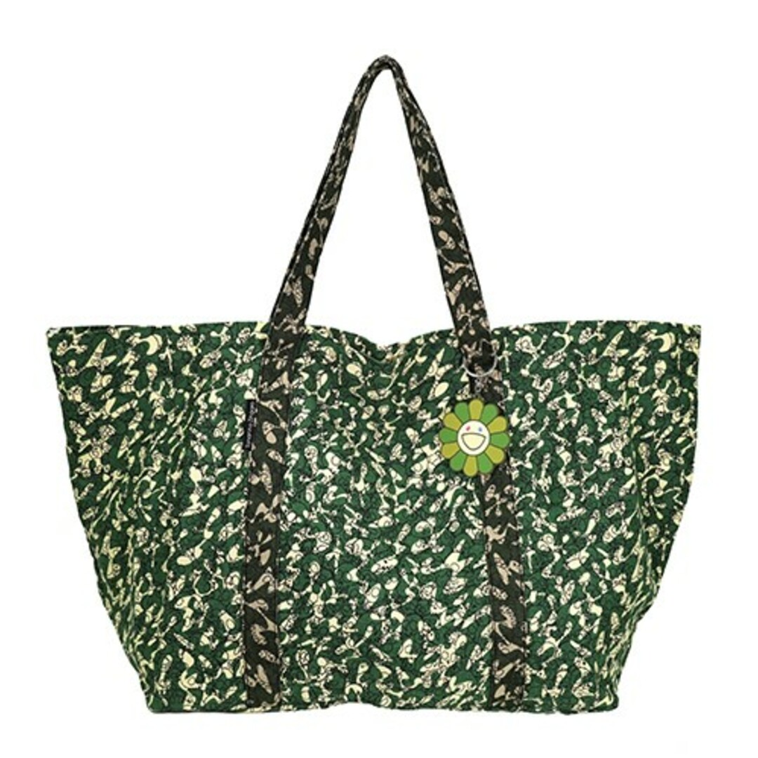 ■未使用 Camo Tote Bag Rainforest Camo 村上隆 カモ スカル ジャングル シリアルナンバー付き トート バッグ AAA 0625-1A10