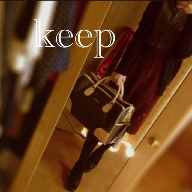 新品のボストンバッグ keep