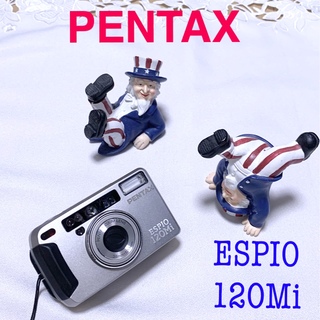 ペンタックス(PENTAX)のPENTAX ESPIO 120Mi  シルバー　コンパクトフィルムカメラ(フィルムカメラ)