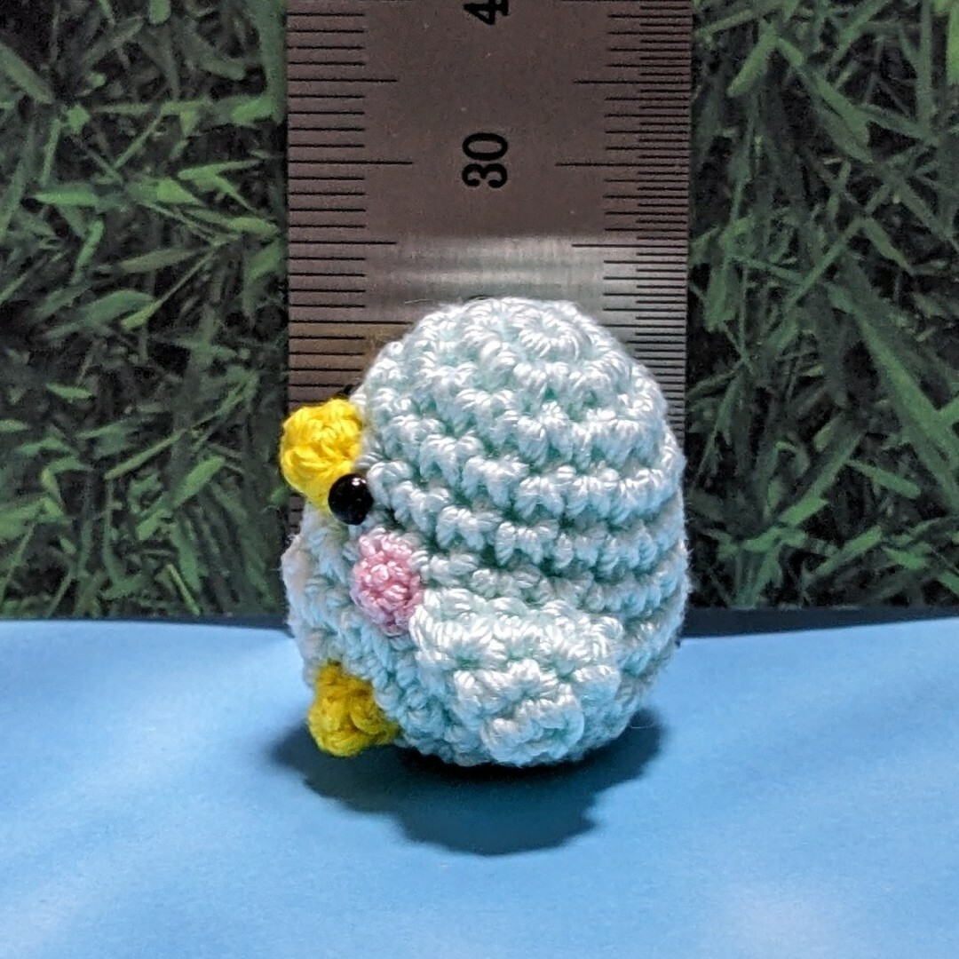 ペンギンのミニペンちゃん　ストラップ ハンドメイドのぬいぐるみ/人形(あみぐるみ)の商品写真