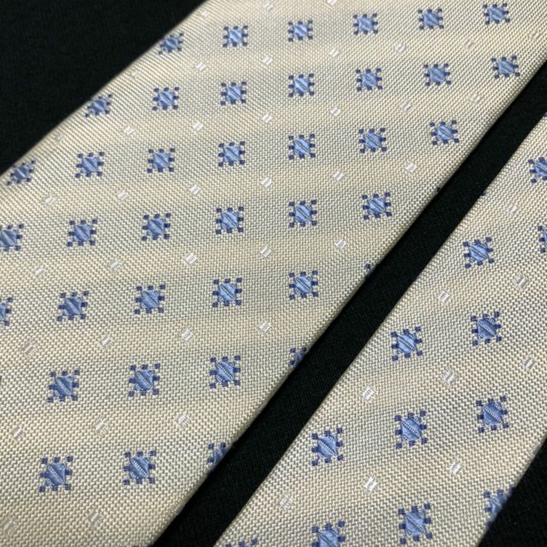 Kansai Yamamoto(カンサイヤマモト)のカンサイヤマモト ドット オフホワイト ネクタイ A104-K11 メンズのファッション小物(ネクタイ)の商品写真