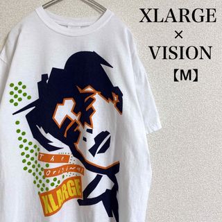 エクストララージ(XLARGE)のXLARGE × VISION エクストララージ 限定コラボ Tシャツ M(Tシャツ/カットソー(半袖/袖なし))