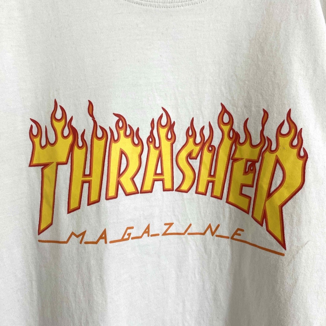 THRASHER(スラッシャー)のTHRASHER スラッシャー ロゴ Tシャツ L ビッグロゴ ファイヤーロゴ メンズのトップス(Tシャツ/カットソー(半袖/袖なし))の商品写真