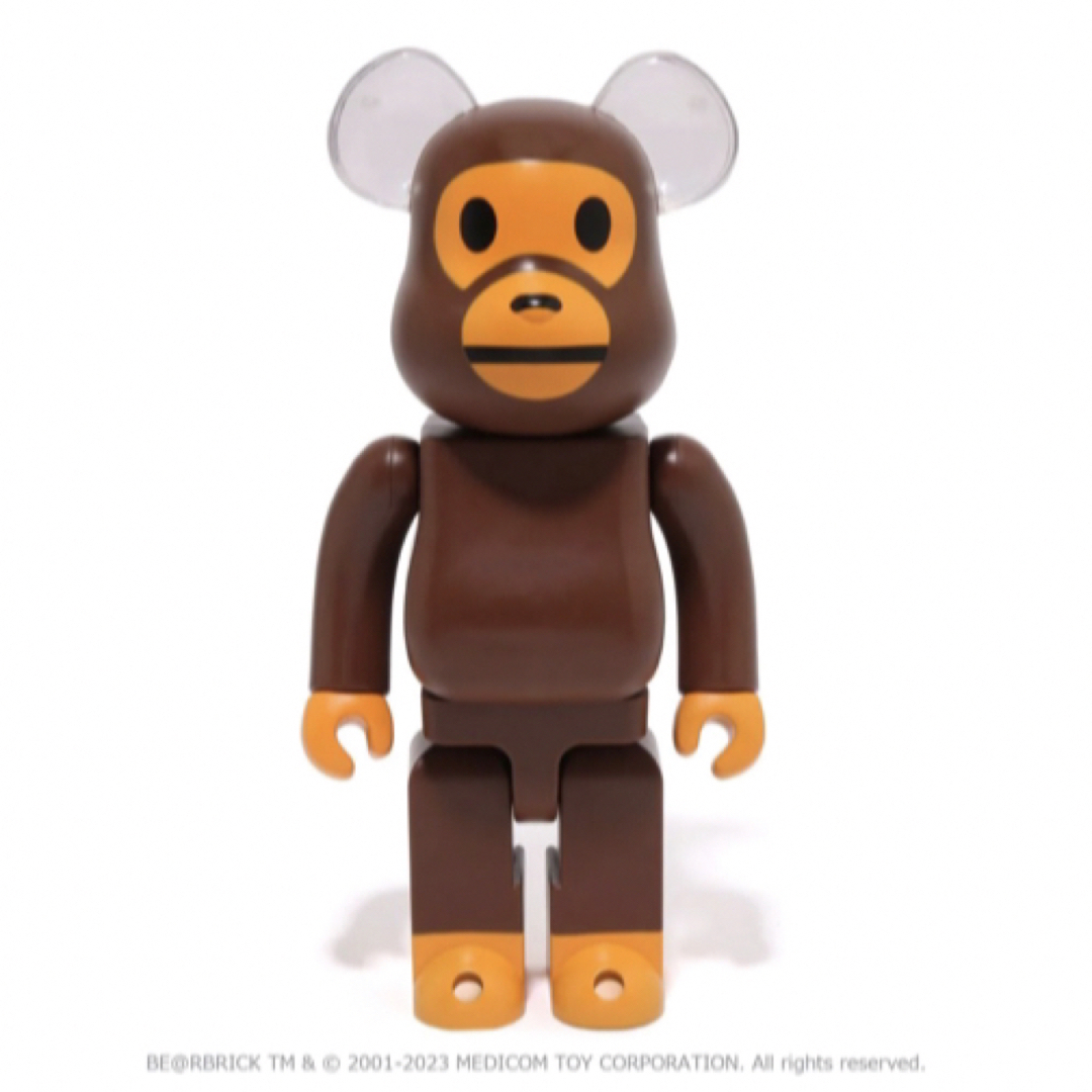 新品未開封サイズBABY MILO EAR CLEAR VER. BE@RBRICK 400%