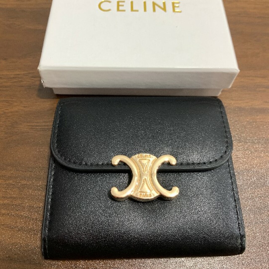内祝い】 お値下げ可能&即購入可 セリーヌ CELINE コインケース 折り