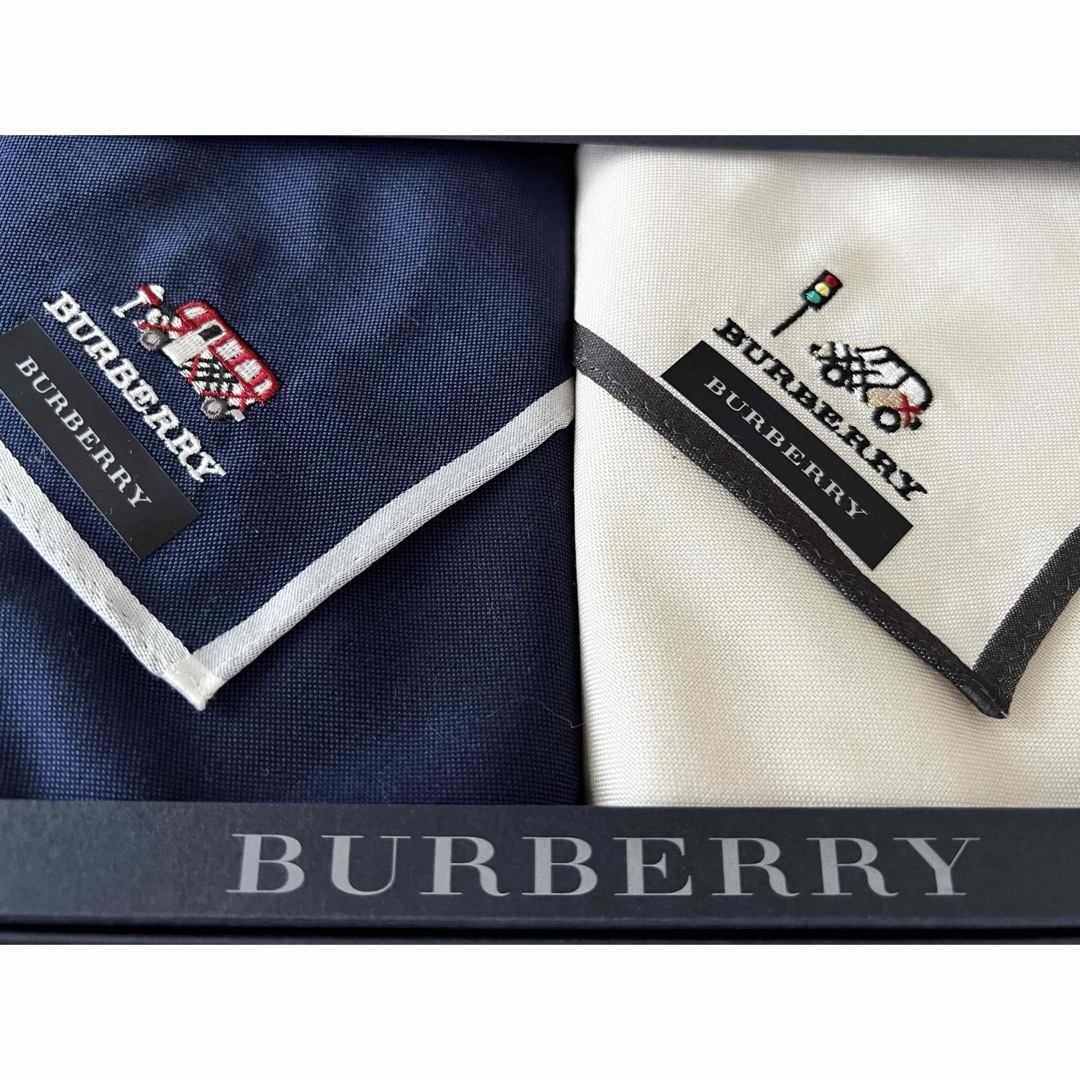 BURBERRY(バーバリー)のバーバリーハンカチ（新品未使用） メンズのファッション小物(ハンカチ/ポケットチーフ)の商品写真