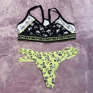 ヴィクトリアズシークレット(Victoria's Secret)のVICTORIA'SSECRET ビクトリアシークレット ブラ&タンガセット(ブラ&ショーツセット)