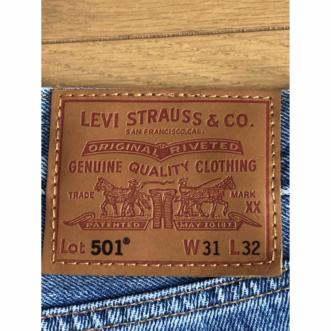 Levi's 501®︎ORIGINAL FIT WORN IN