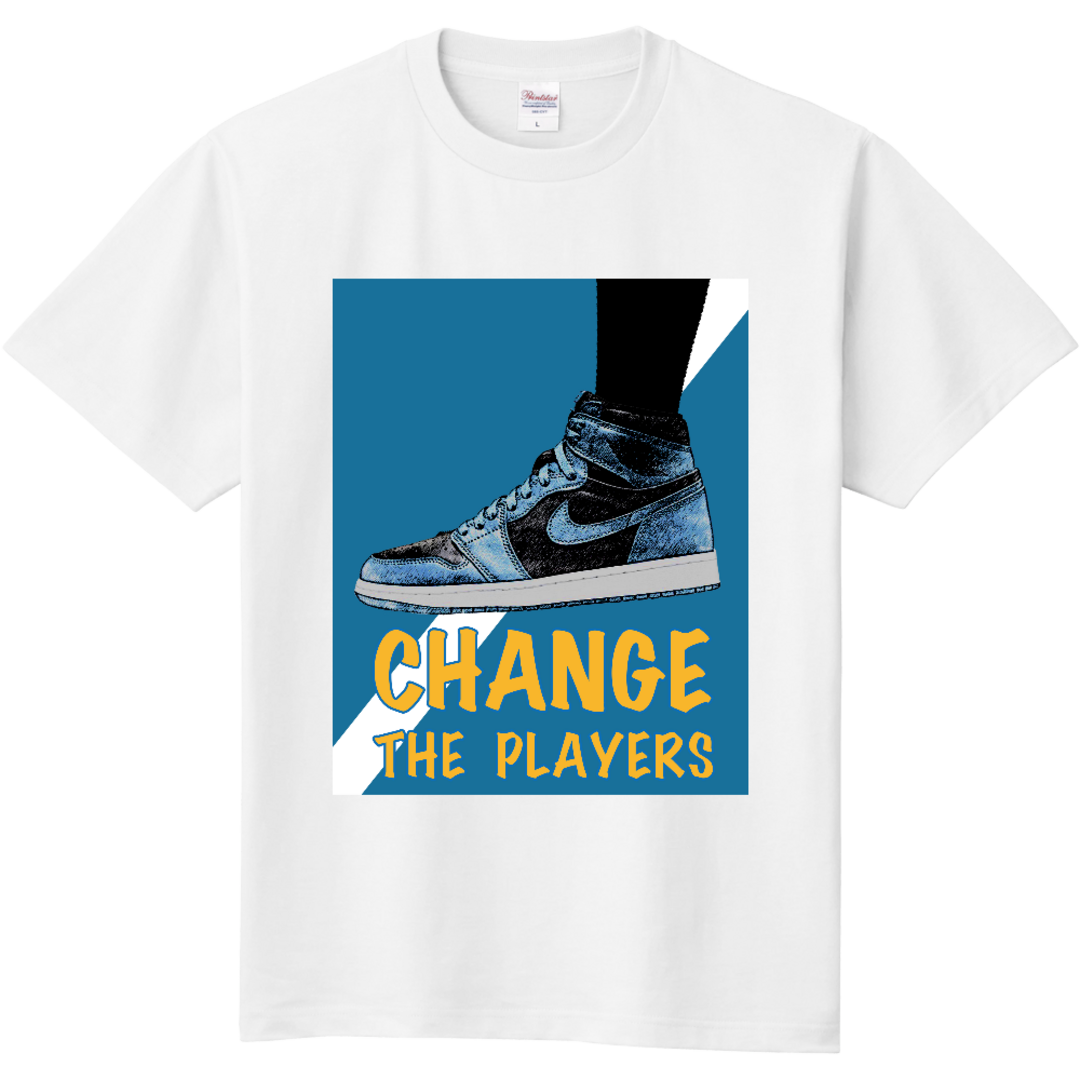 CHANGE THE PLAYERS 選手交代　Tシャツ XL