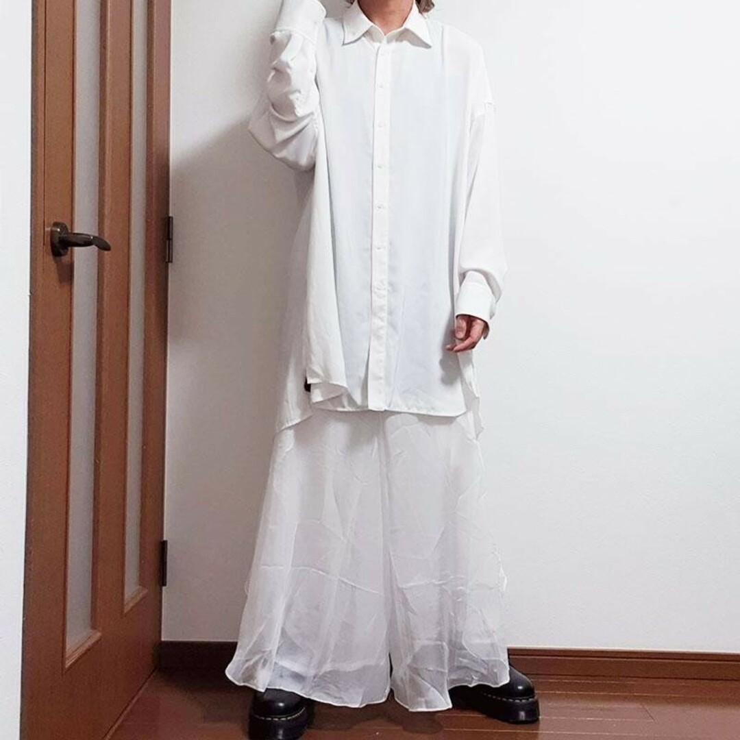 IF SIX WAS NINE - ワイドパンツ シフォン スカート ガウチョパンツ