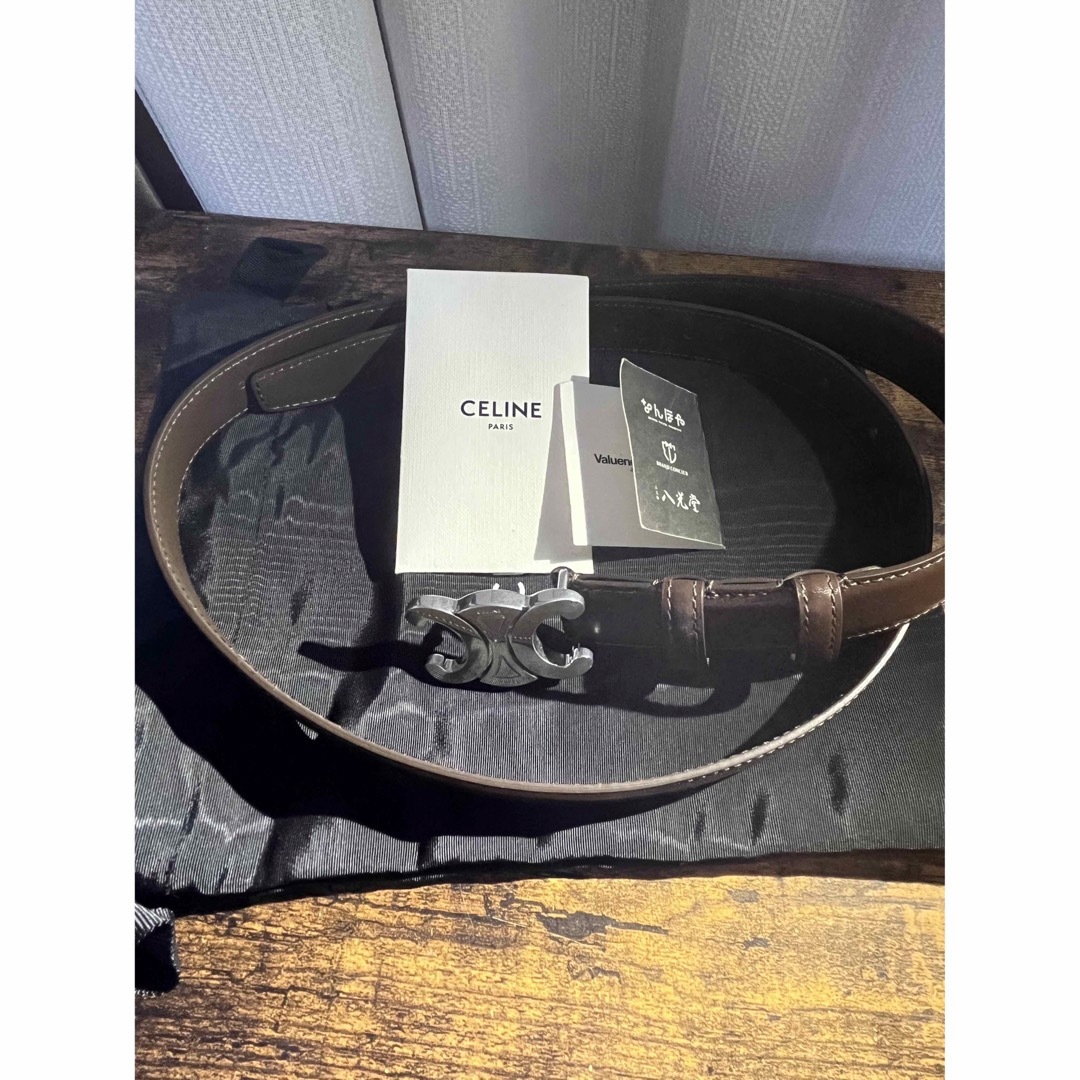CELINE - BTSテテ着用 Celineトリオンフベルトの通販 by our's CELINE - BTSテテ着用 Celineトリオンフベルトの通販 by our's