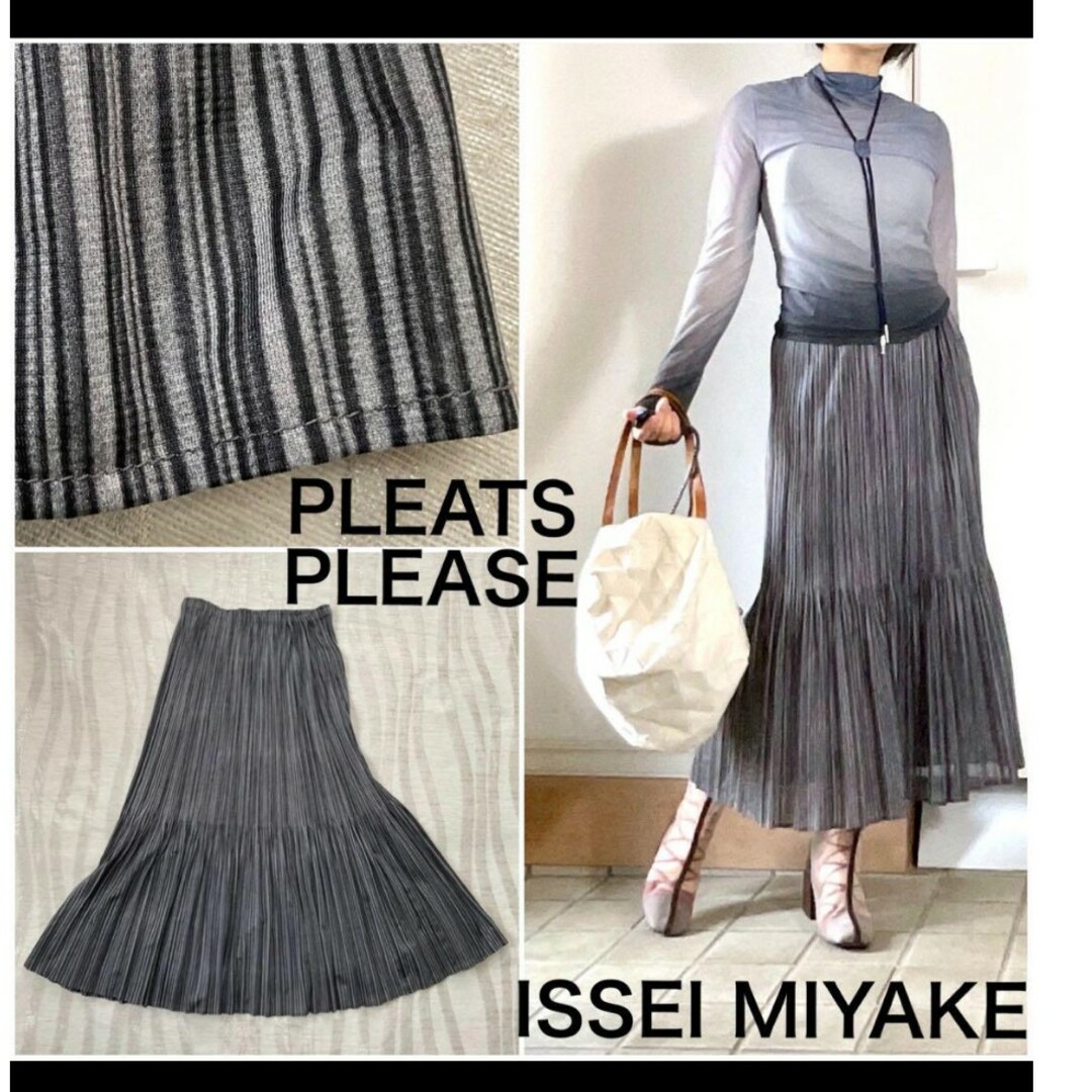 Issey Miyake PLEATS PLEASE プリーツプリーズ　スカート