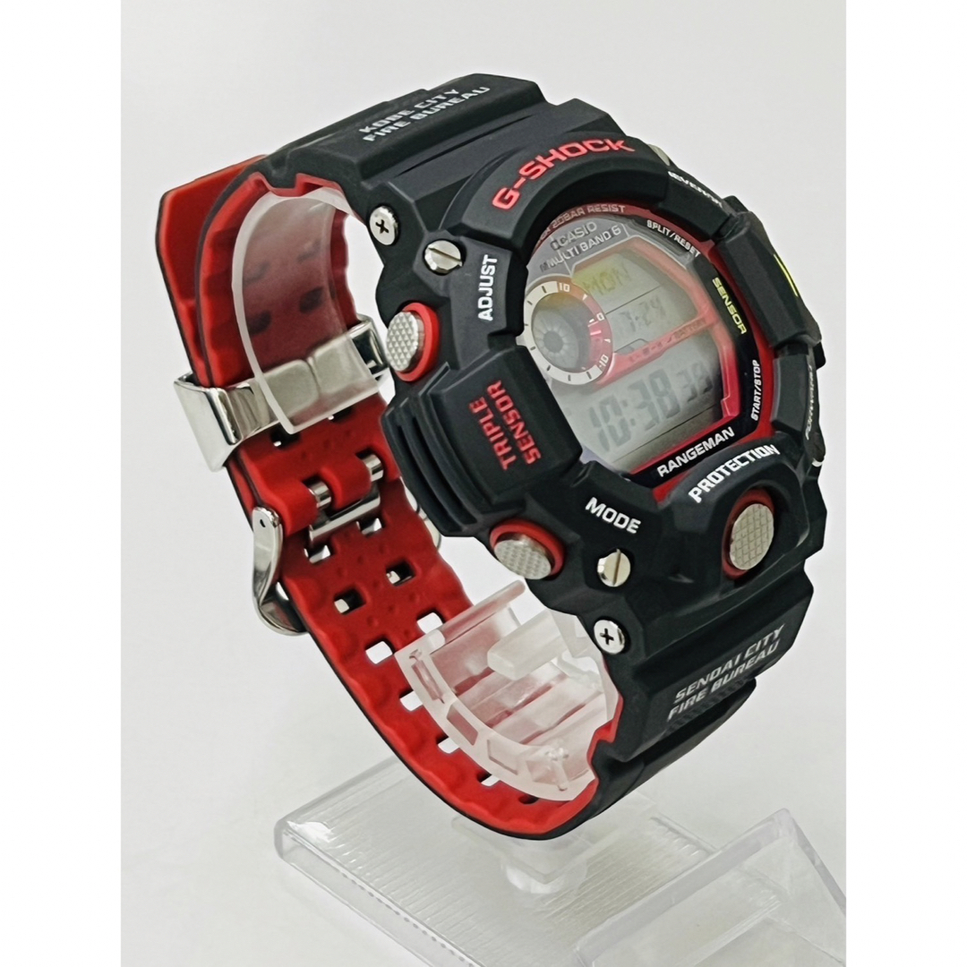 3本 G-SHOCK GW-9400NFST-1AJR 緊急消防援助隊コラボ