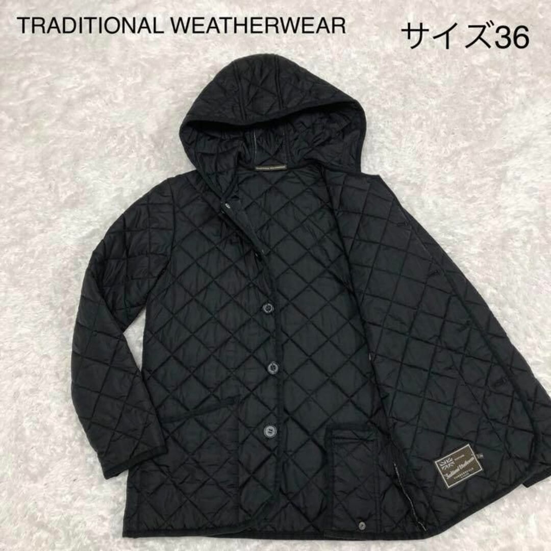 TRADITIONAL WEATHERWEAR/キルティング/フード/ジャケット