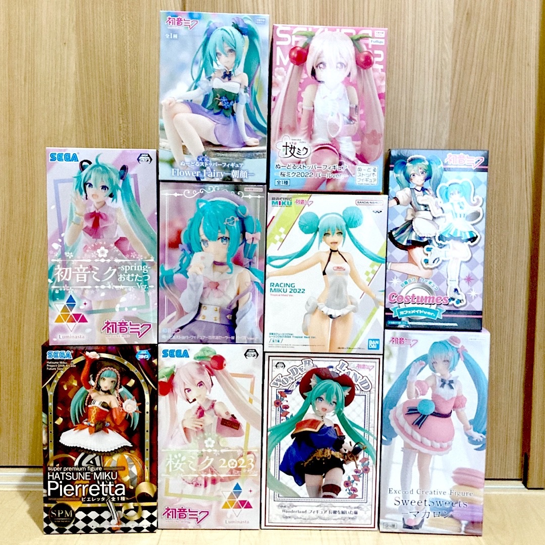 初音ミク 桜ミク フィギュア 10点セット