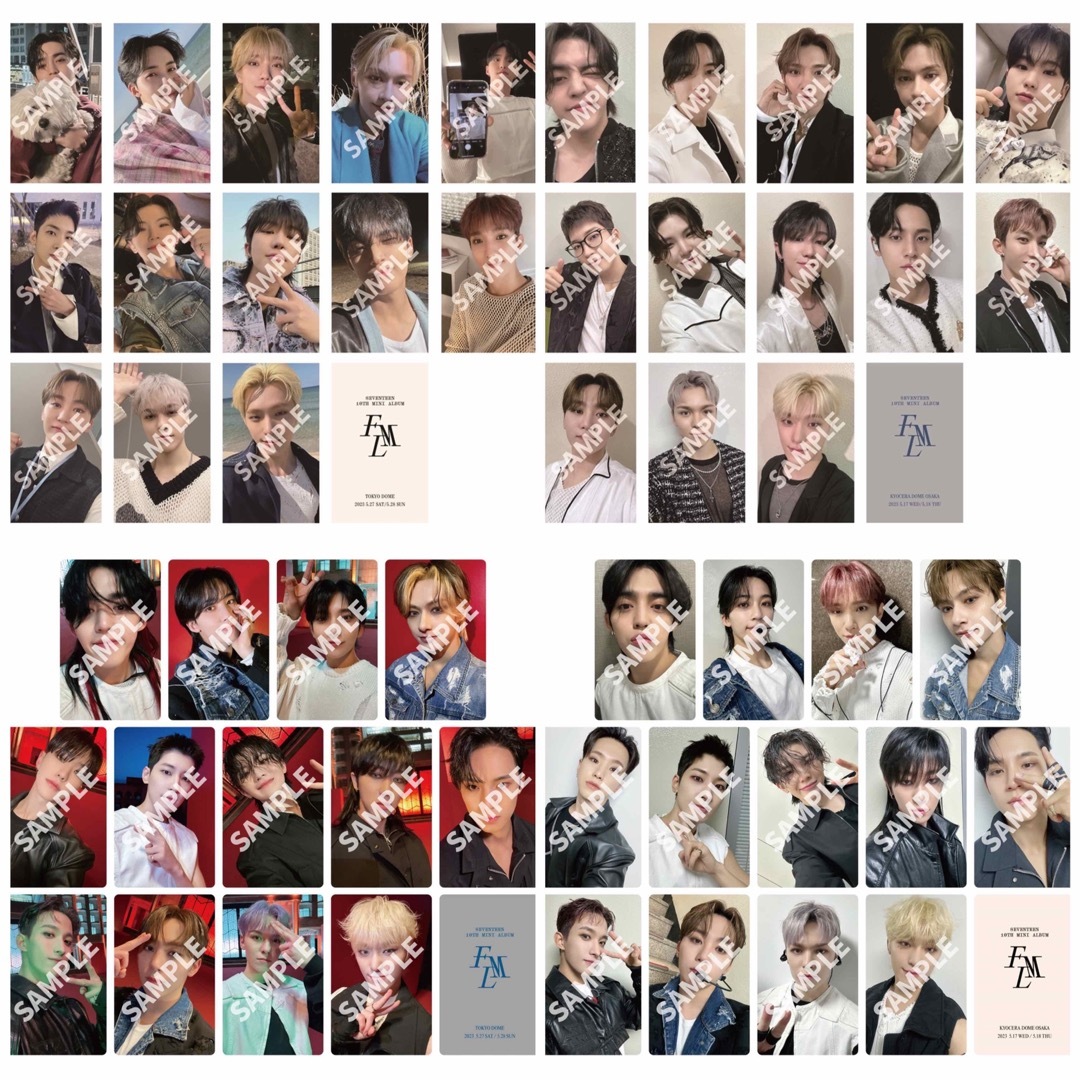 SEVENTEEN Love 会場限定 トレカ コンプ | フリマアプリ ラクマ