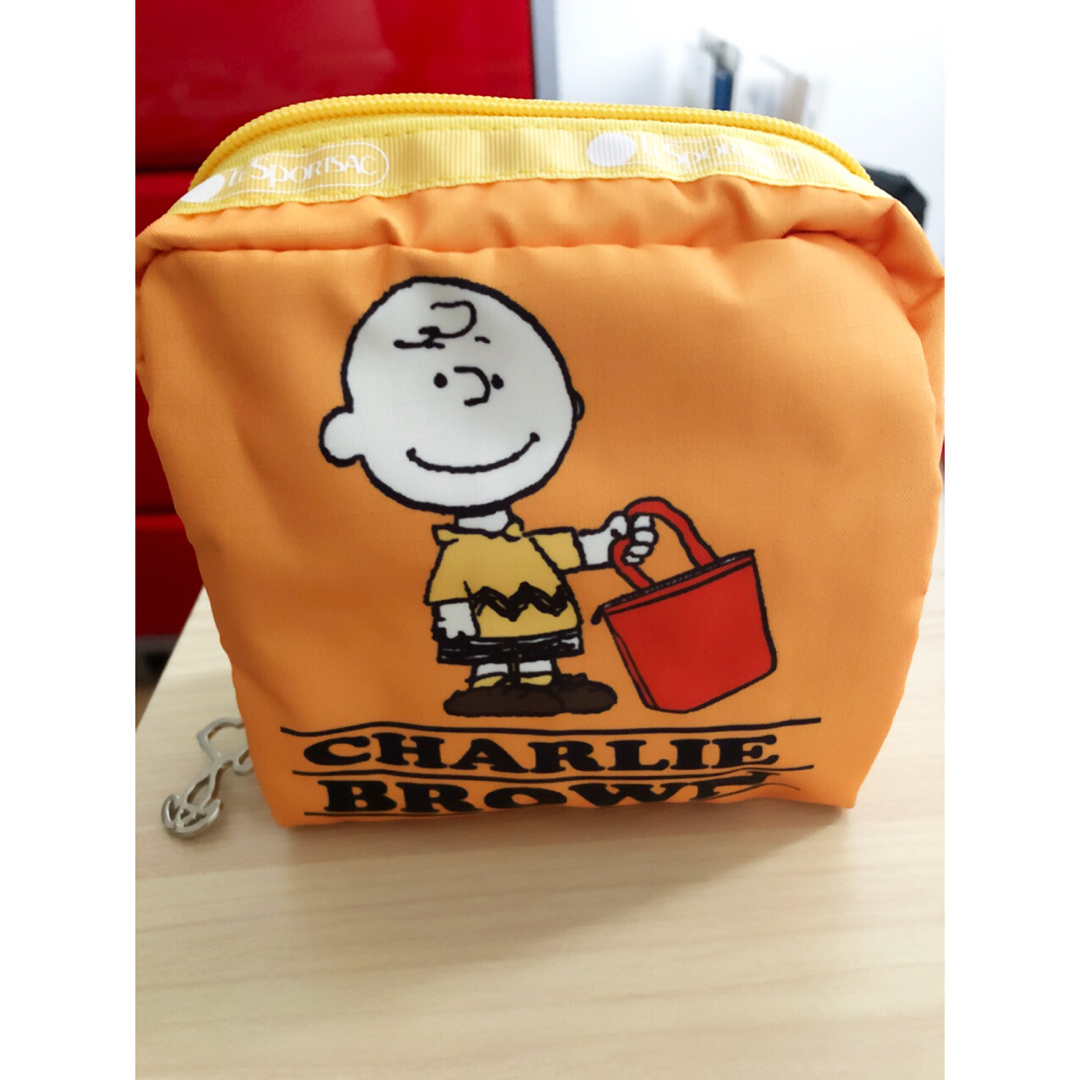 美品　LeSportsac レスポートサック　スヌーピー　PEANUTS ポーチ