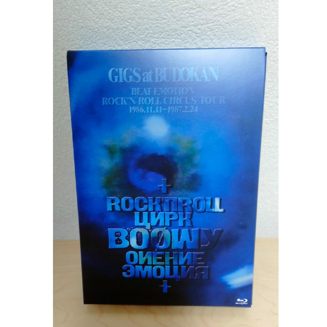 BOOWY　GIGS　at　BUDOKAN　BEAT　Blu-ray品