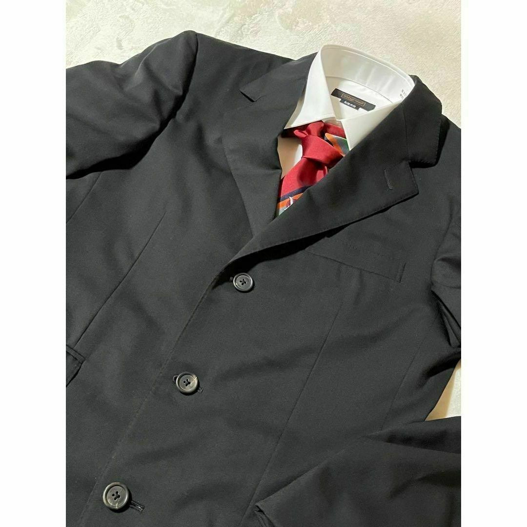 【超高級品】GUCCI グッチ セットアップ 無地3ボタンMサイズ 美品