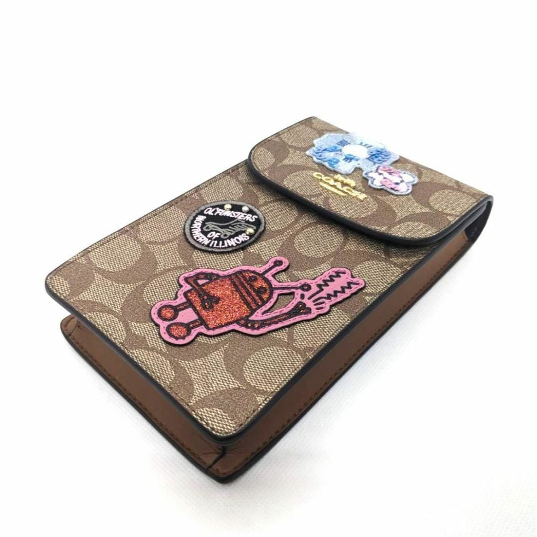 COACH - コーチxキースへリング シグネチャー 携帯スマホ ショルダー